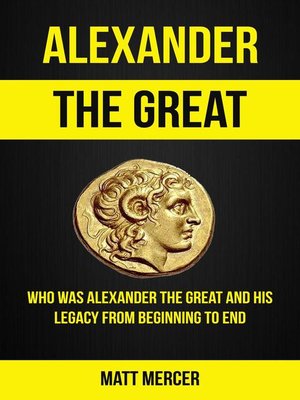 cover image of Alexander the Great